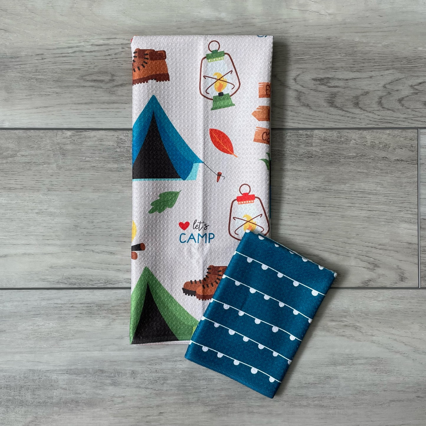 Emerald Boho Washcloth