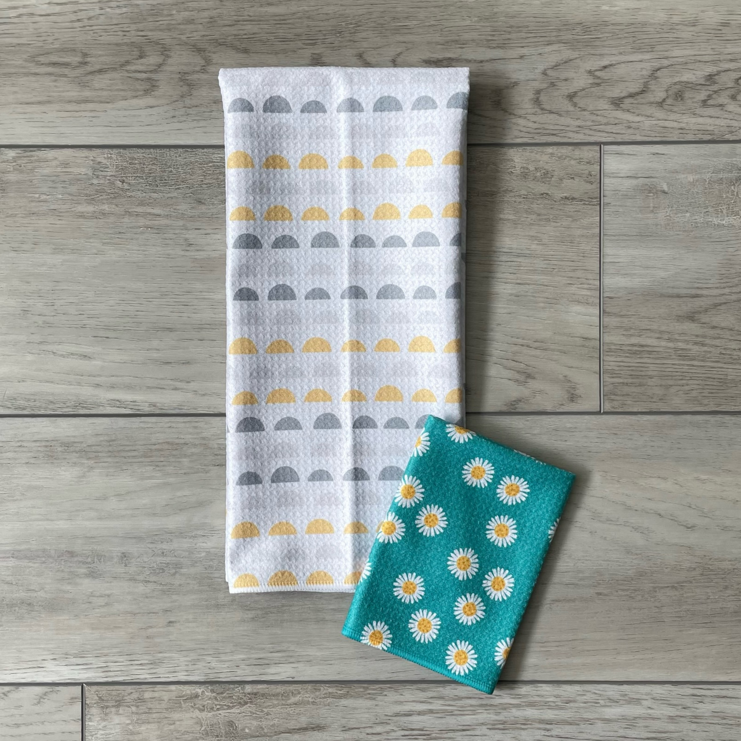 Summer Daisy Washcloth