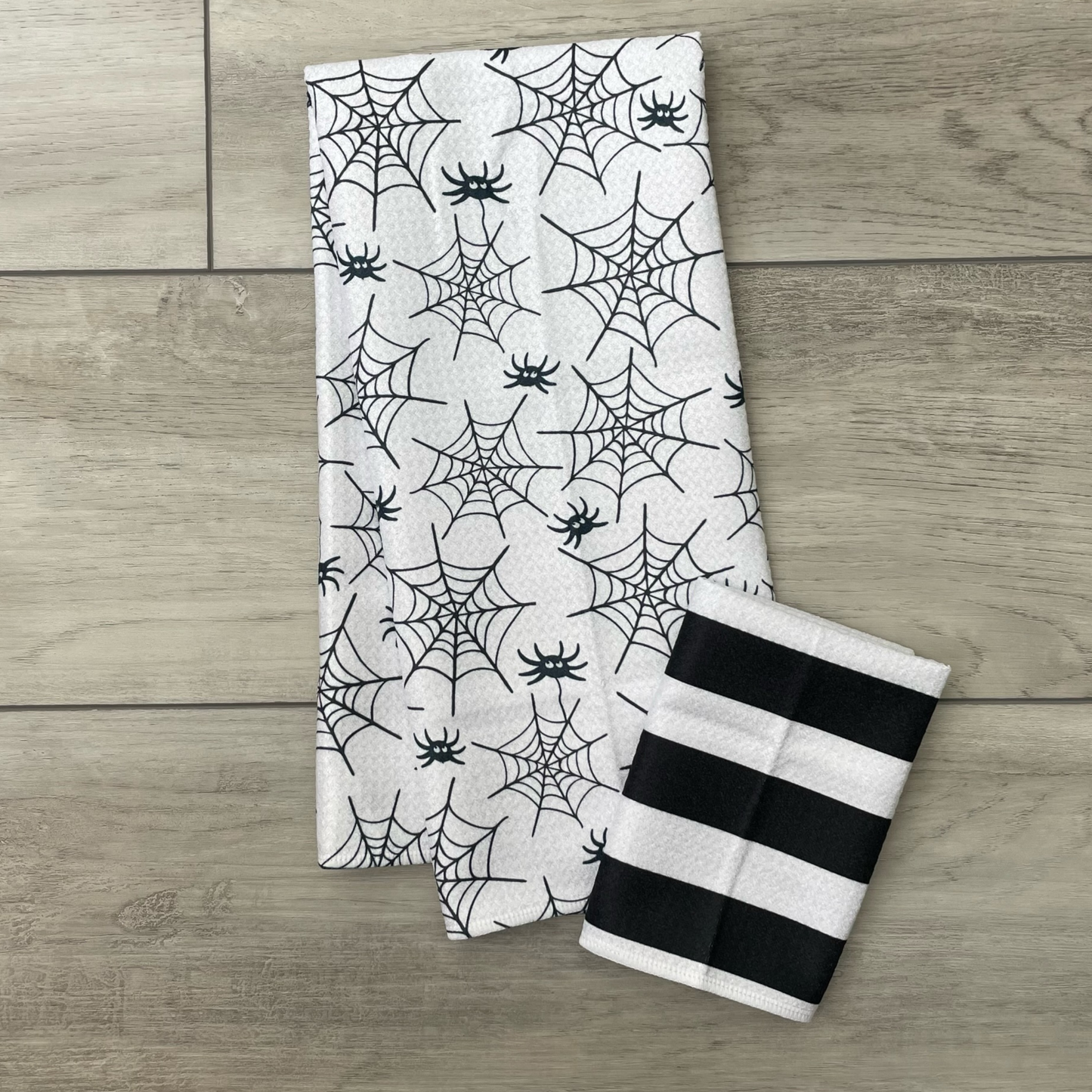 Spooky Spiders Towel