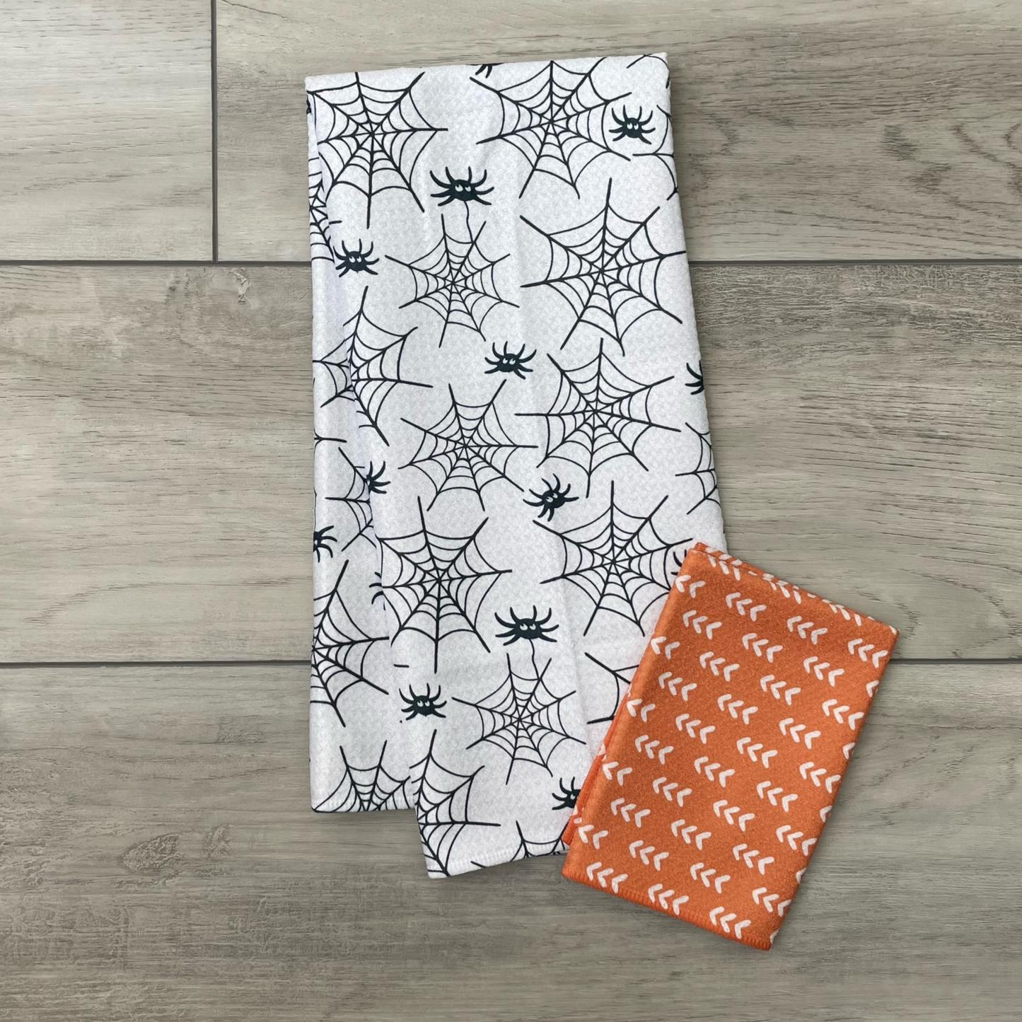 Spooky Spiders Towel