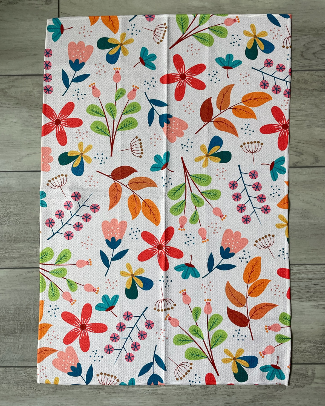 Funky Floral Towel