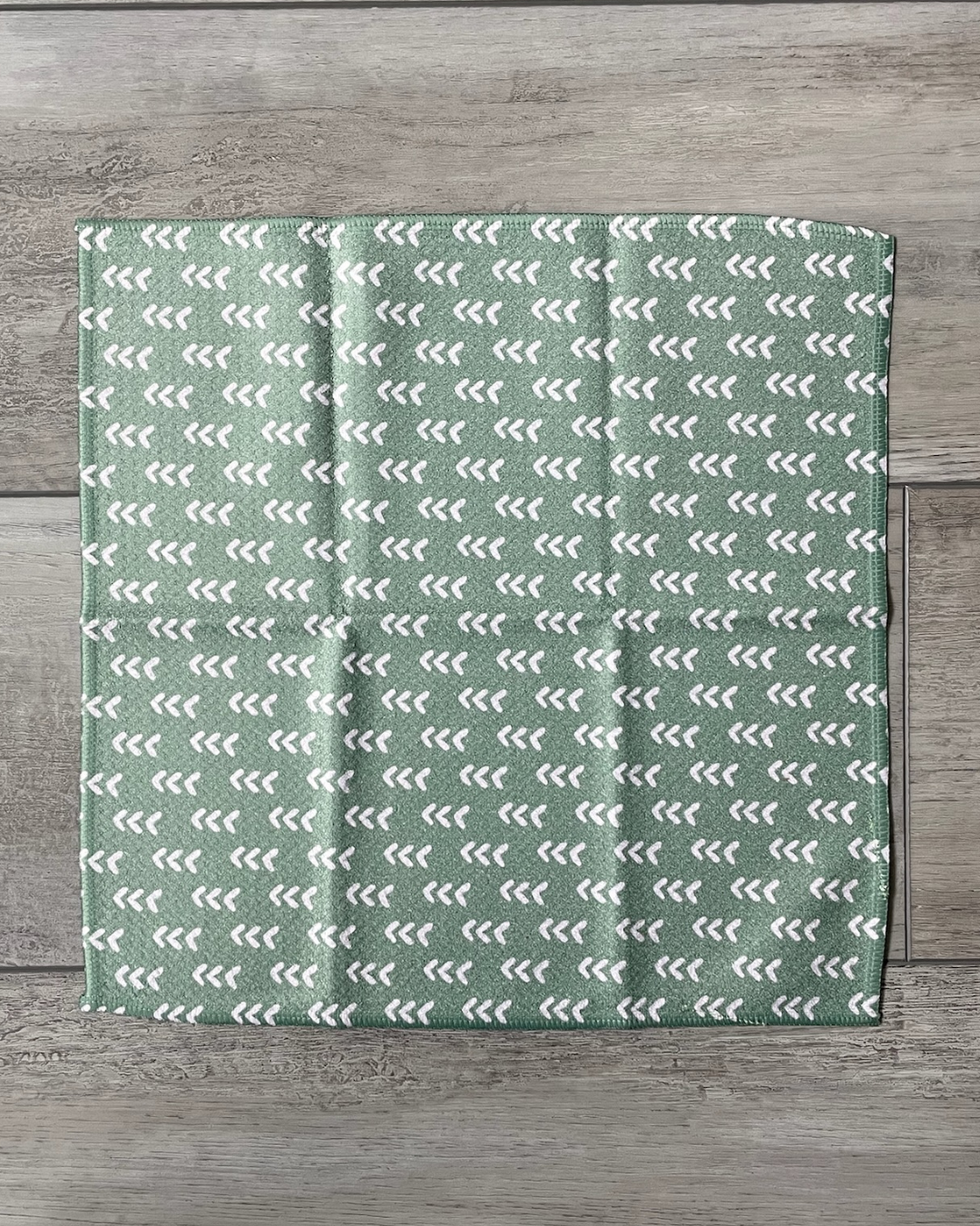 Olive Arrow Washcloth