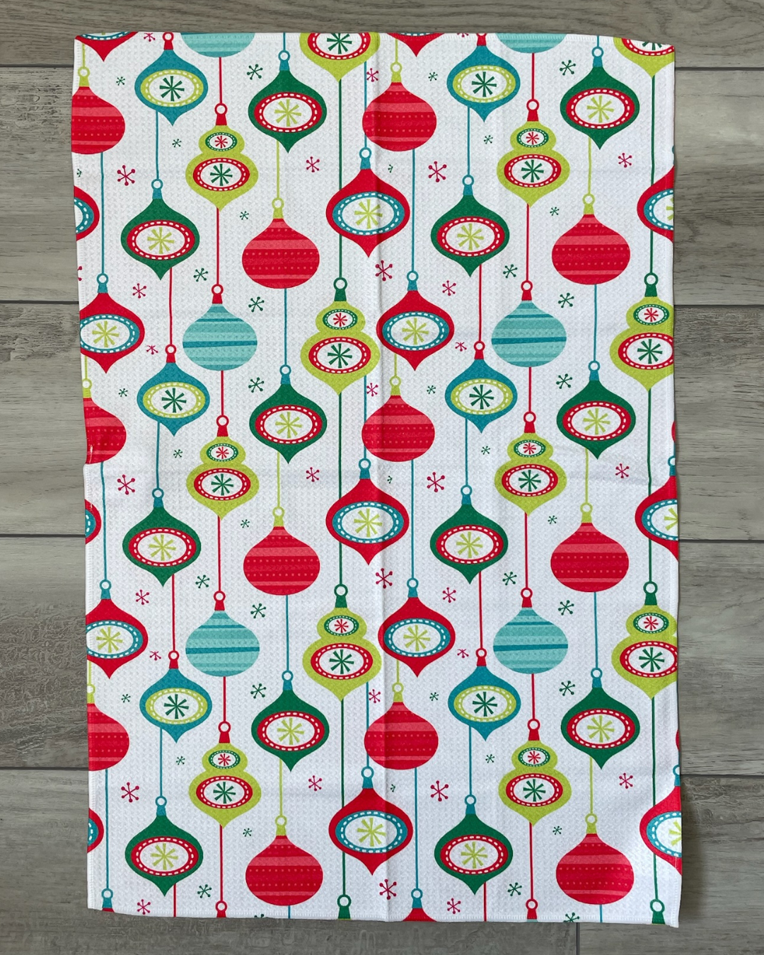 Retro Ornaments Towel