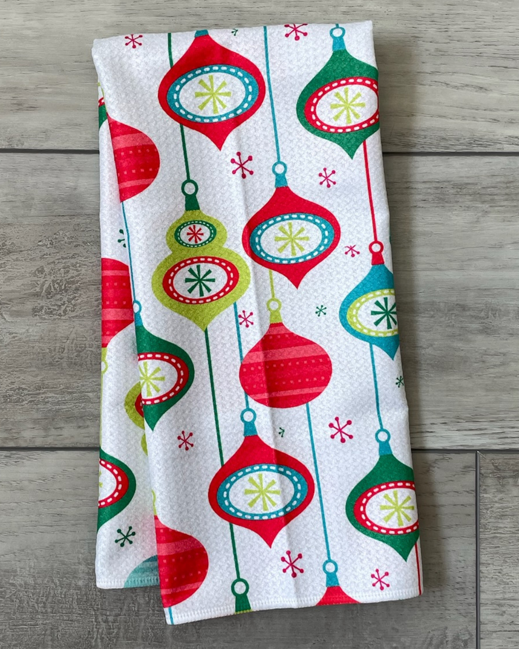 Retro Ornaments Towel