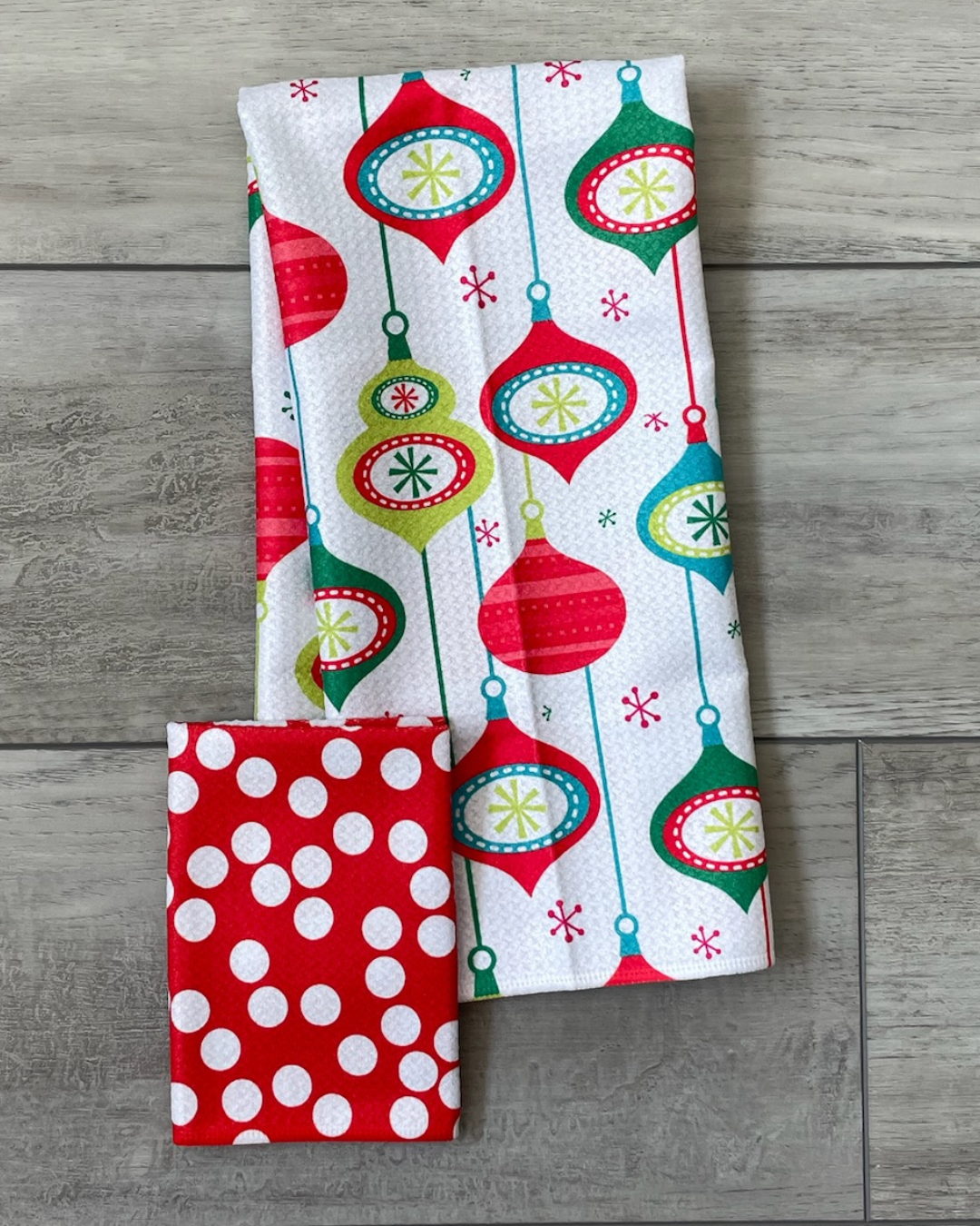 Retro Ornaments Towel