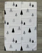 Load image into Gallery viewer, Black and Gold Tree Towel
