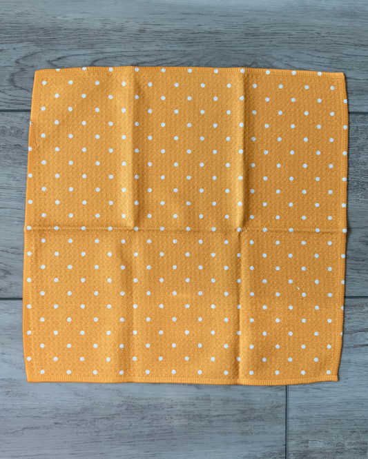 Golden Dot Washcloth