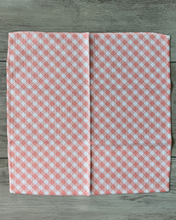 Load image into Gallery viewer, Pink Gingham Washcloth
