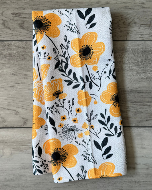 Sunburst Blooms Towel