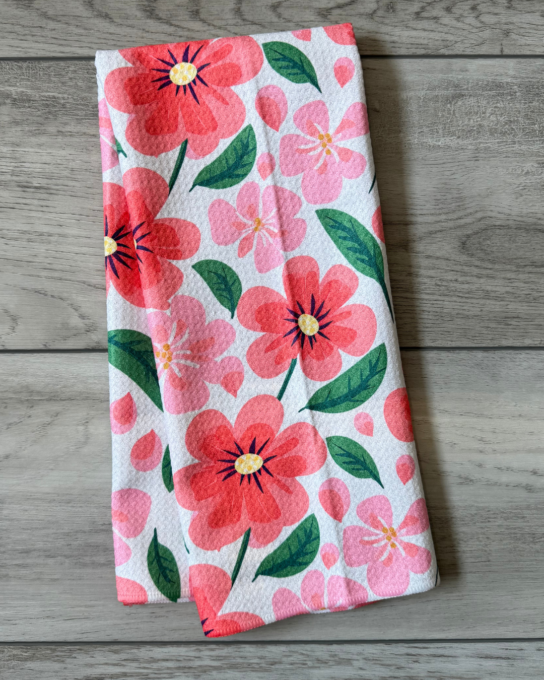 Valentines Floral Towel