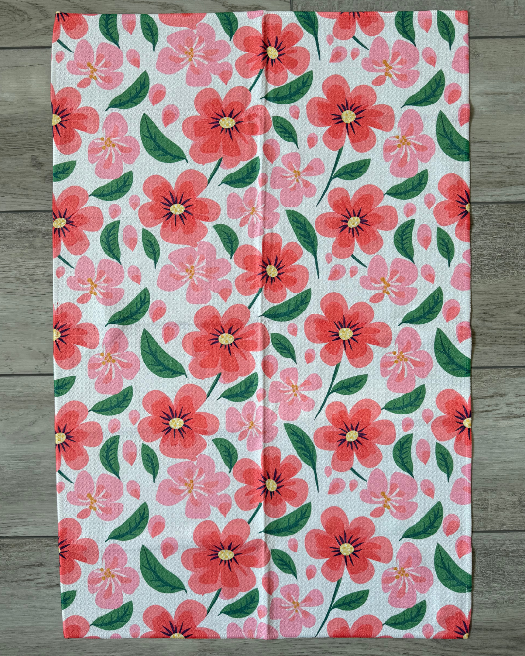 Valentines Floral Towel