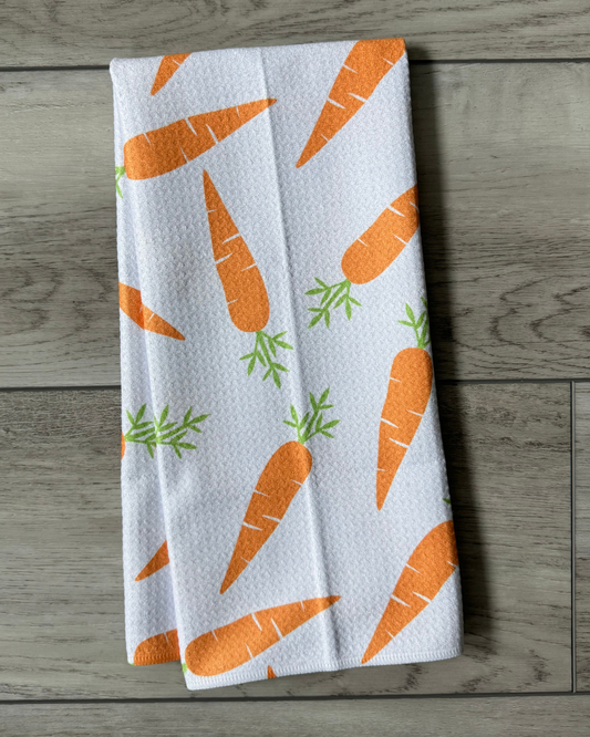 Carrot Patch Towel