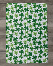 Load image into Gallery viewer, Watercolor Shamrock Towel
