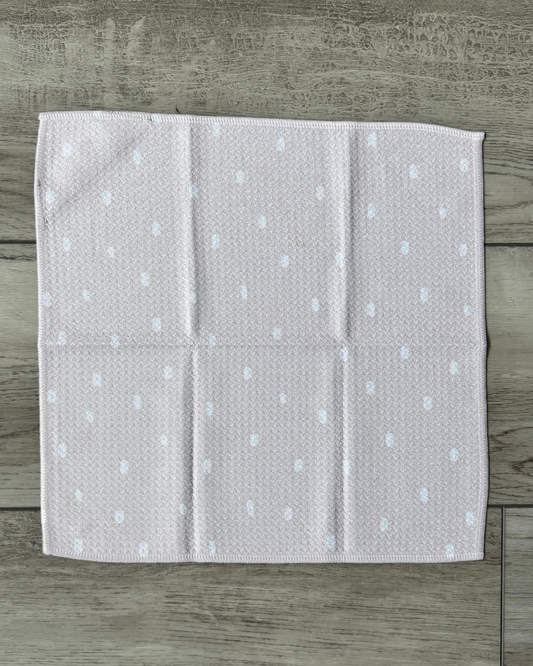 Greige Dot Washcloth