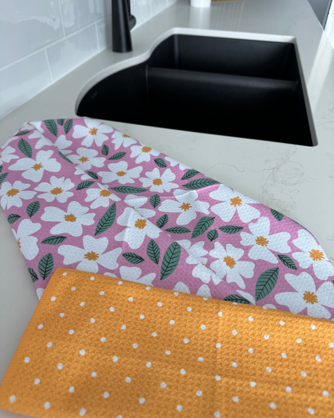 Violet Blossom Towel