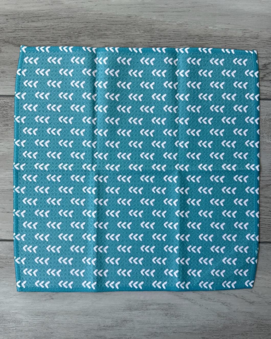 Turquoise Arrow Washcloth