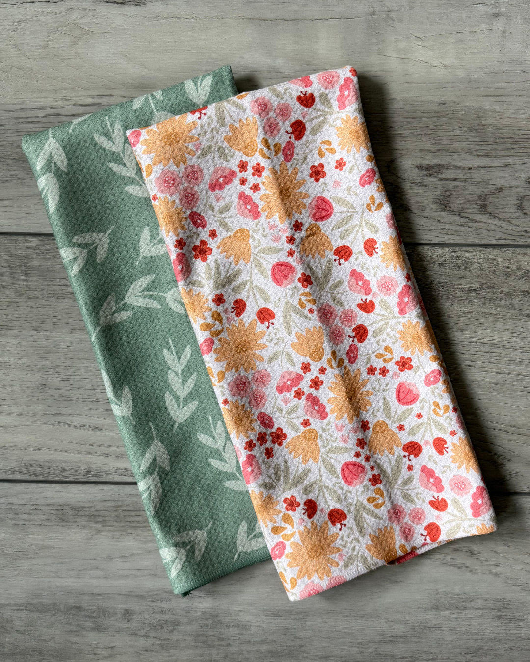 Sage Leaf Towel