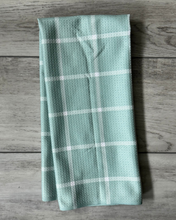 Load image into Gallery viewer, Sage Farmhouse Plaid Towel
