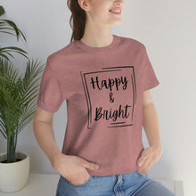 Load image into Gallery viewer, Happy &amp; Bright Logo Jersey Short Sleeve Tee
