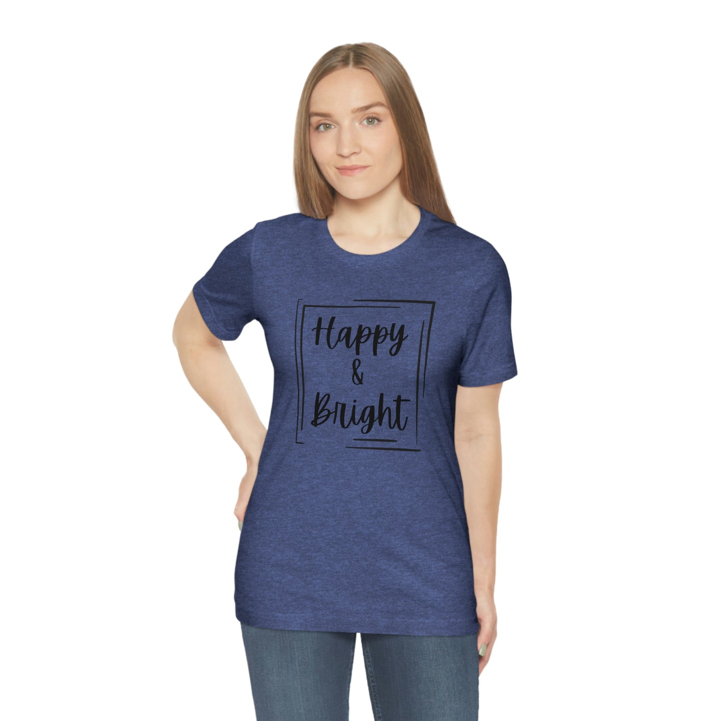 Happy & Bright Logo Jersey Short Sleeve Tee
