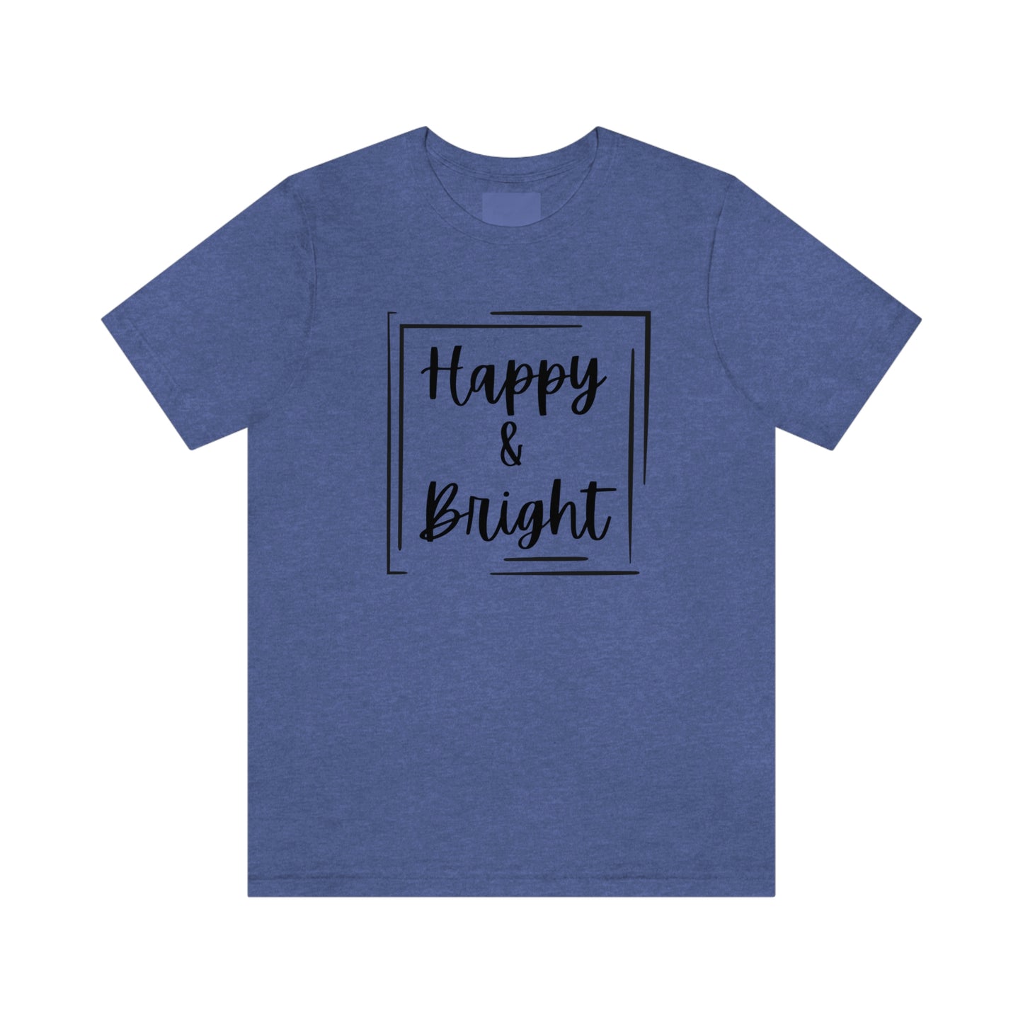 Happy & Bright Logo Jersey Short Sleeve Tee