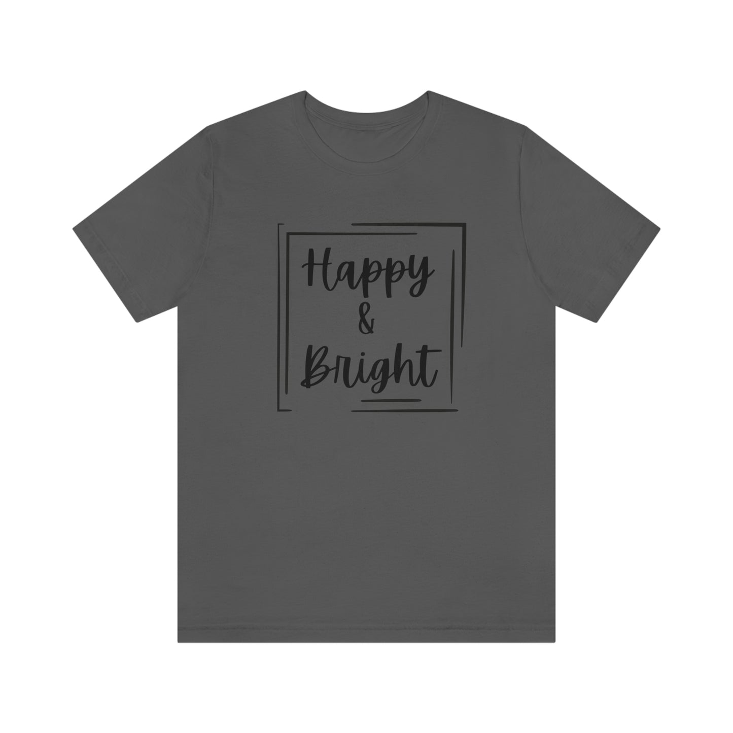 Happy & Bright Logo Jersey Short Sleeve Tee