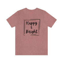 Load image into Gallery viewer, Happy &amp; Bright Logo Jersey Short Sleeve Tee
