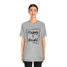 Load image into Gallery viewer, Happy &amp; Bright Logo Jersey Short Sleeve Tee
