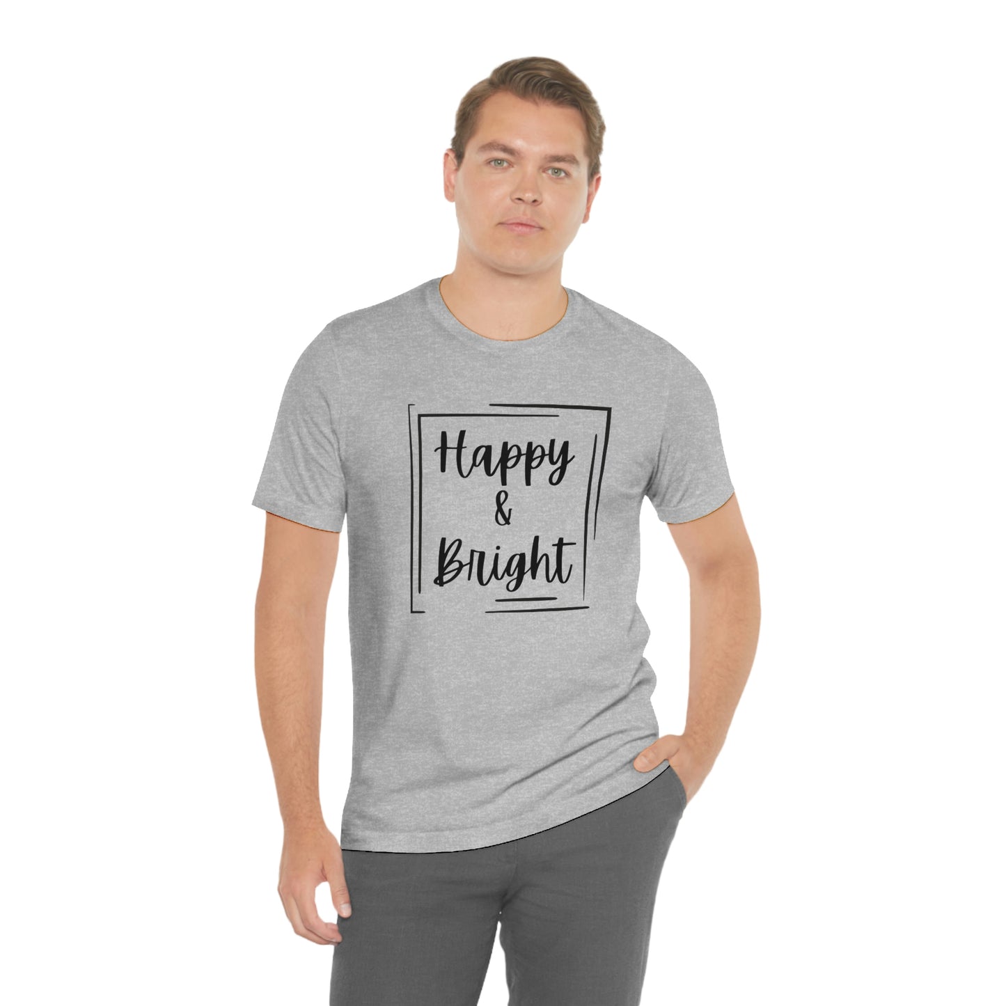 Happy & Bright Logo Jersey Short Sleeve Tee