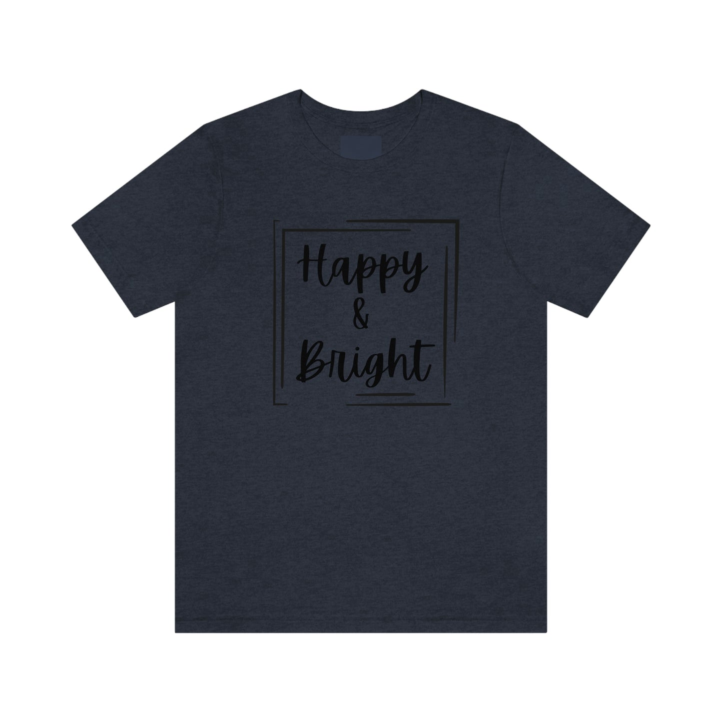 Happy & Bright Logo Jersey Short Sleeve Tee