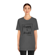 Load image into Gallery viewer, Happy &amp; Bright Logo Jersey Short Sleeve Tee
