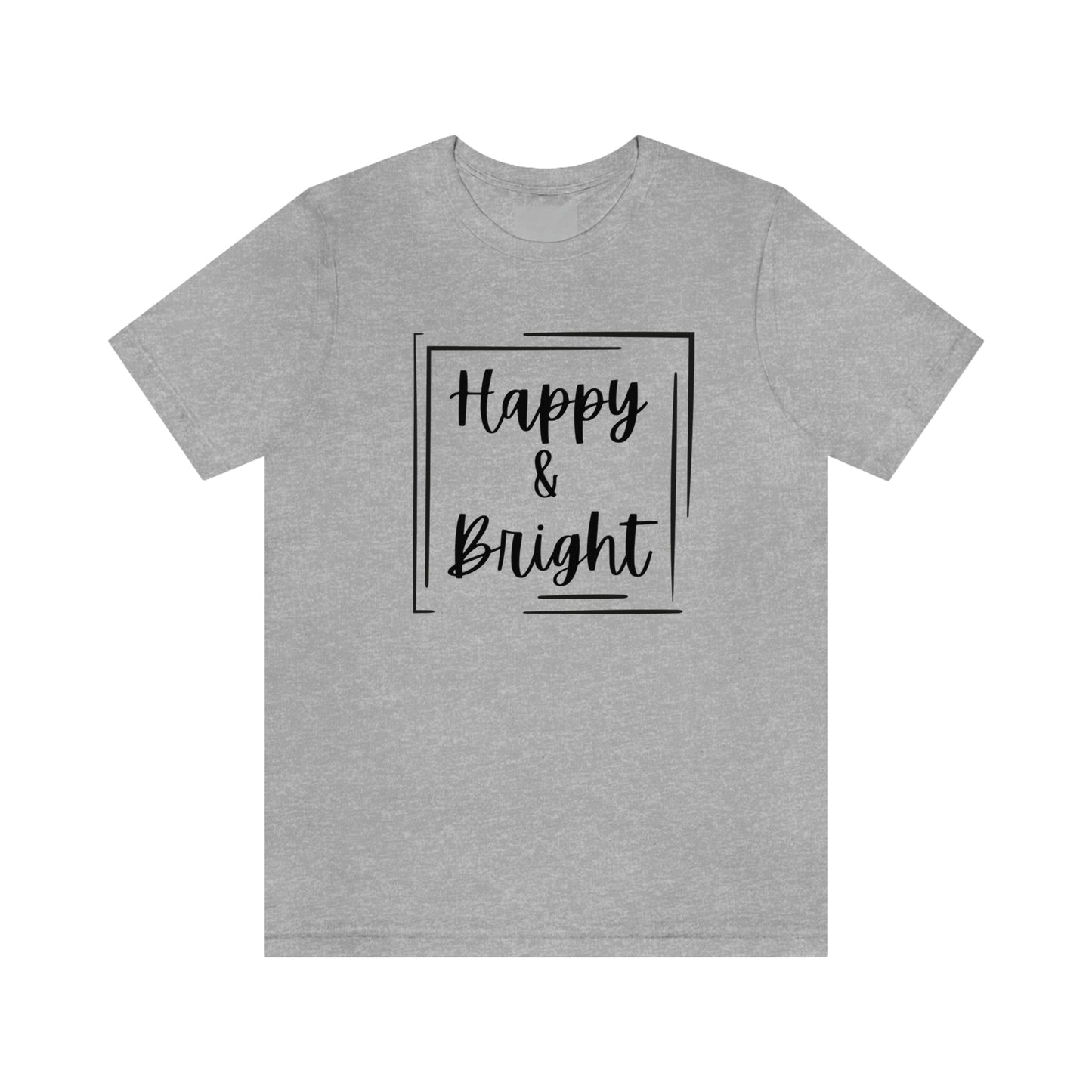 Happy & Bright Logo Jersey Short Sleeve Tee