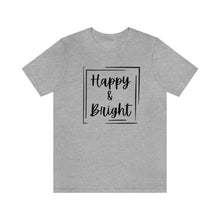 Load image into Gallery viewer, Happy &amp; Bright Logo Jersey Short Sleeve Tee
