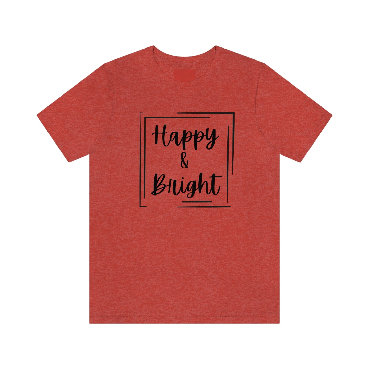 Happy & Bright Logo Jersey Short Sleeve Tee