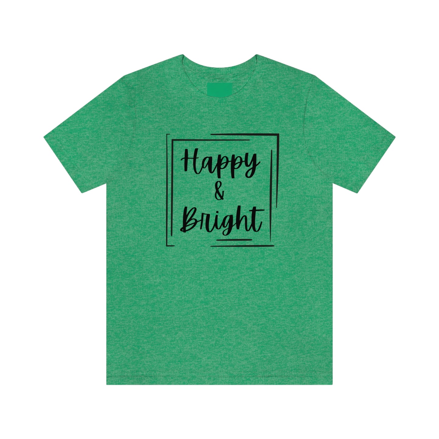 Happy & Bright Logo Jersey Short Sleeve Tee
