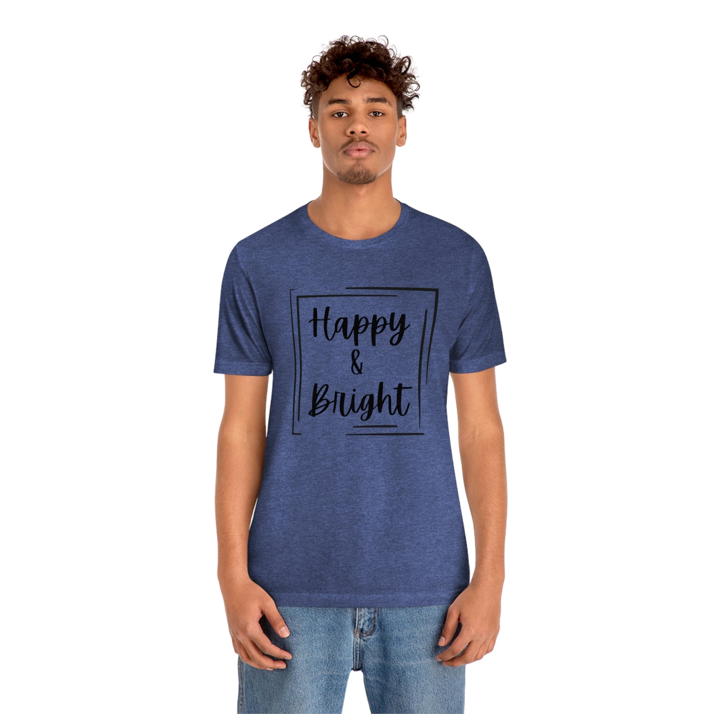 Happy & Bright Logo Jersey Short Sleeve Tee