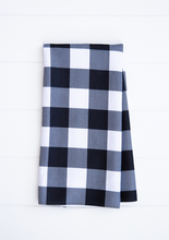 Load image into Gallery viewer, Black Buffalo Plaid Towel
