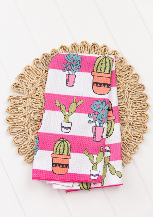Summer Cactus Towel