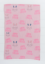 Load image into Gallery viewer, Pink Easter Bunny Towel
