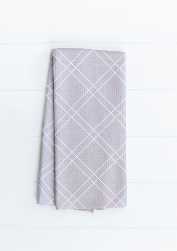 Gray Diamond Towel