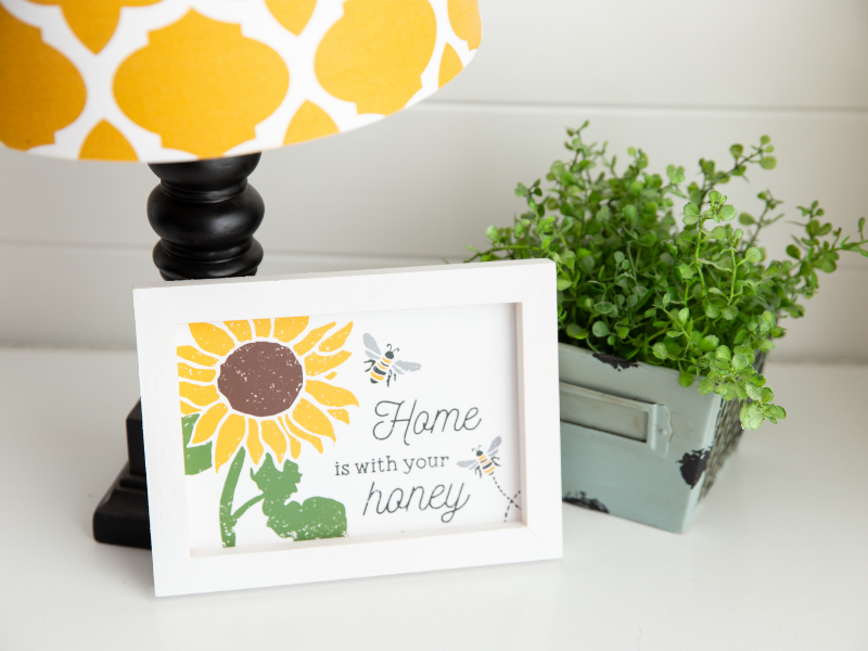 Home is With Your Honey Frame