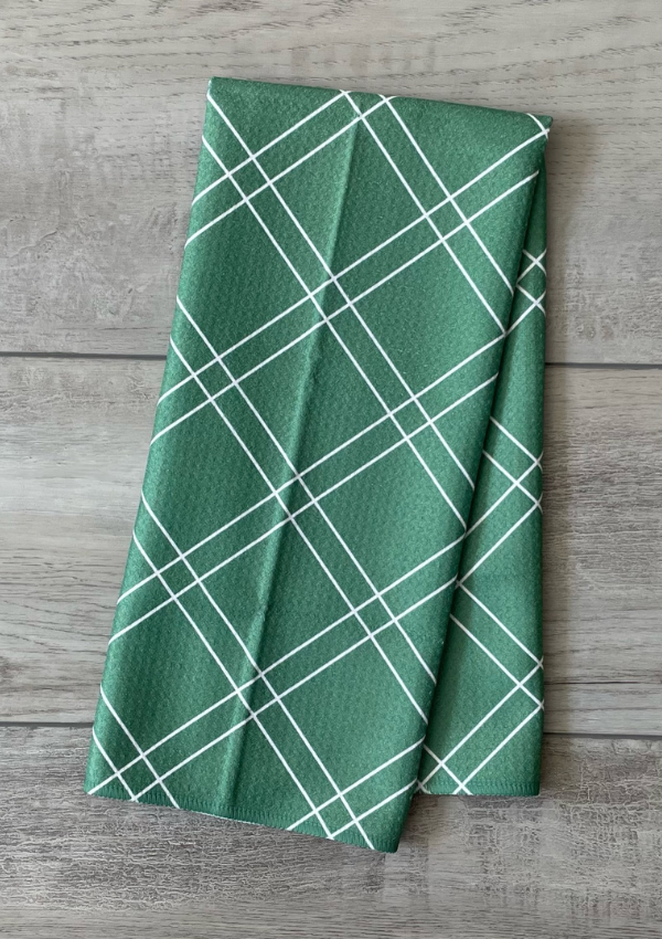 Olive Diamond Towel