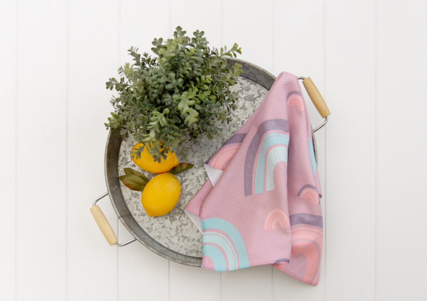 Pink Rainbow Towel