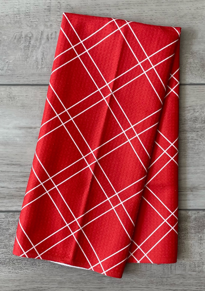 DULTON ダルトン WAFFLE INDIE TOWEL 4枚セット RED DULTON ONLINE SHOP | WAFFLE INDIE TOWEL RED(RED): ハウスウェア