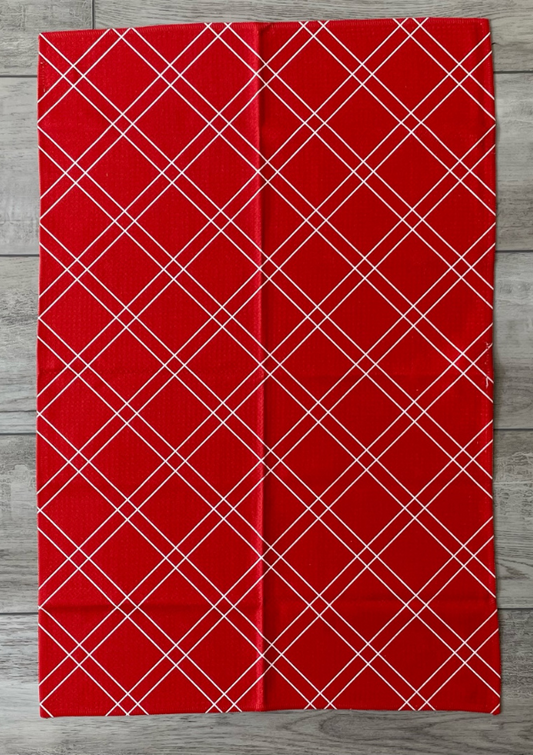 Red Diamond Towel