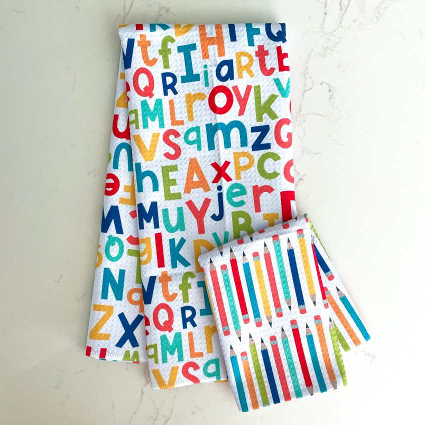 School is Cool Washcloth