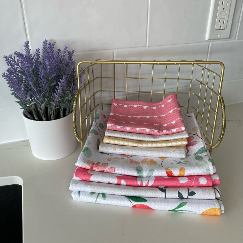 Simple Daisy Washcloth