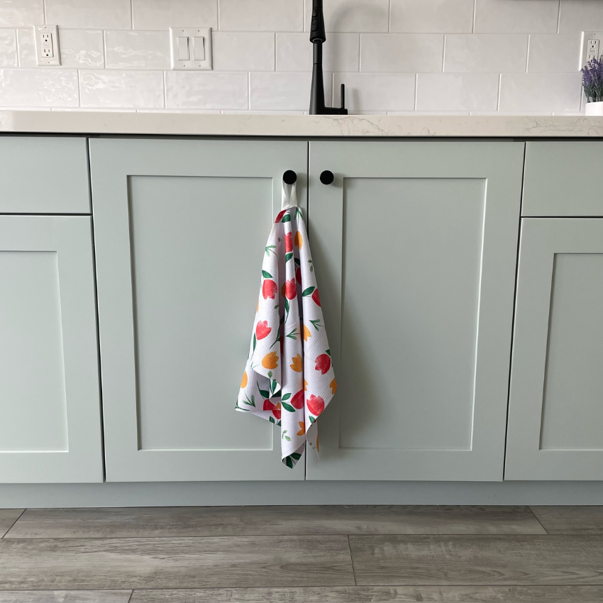 Spring Tulip Towel