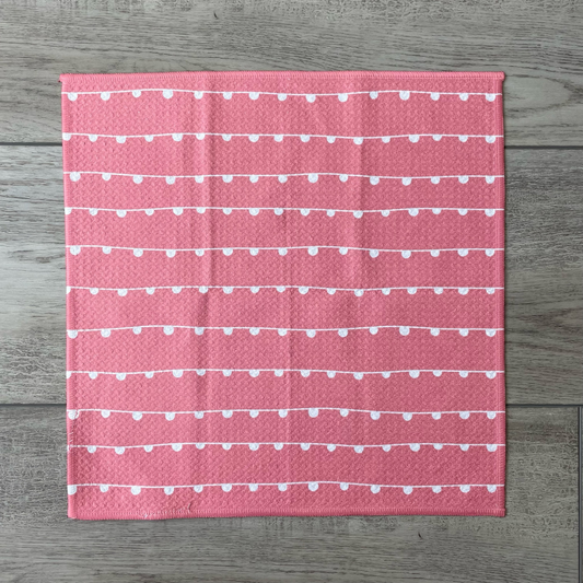 Pink Boho Washcloth