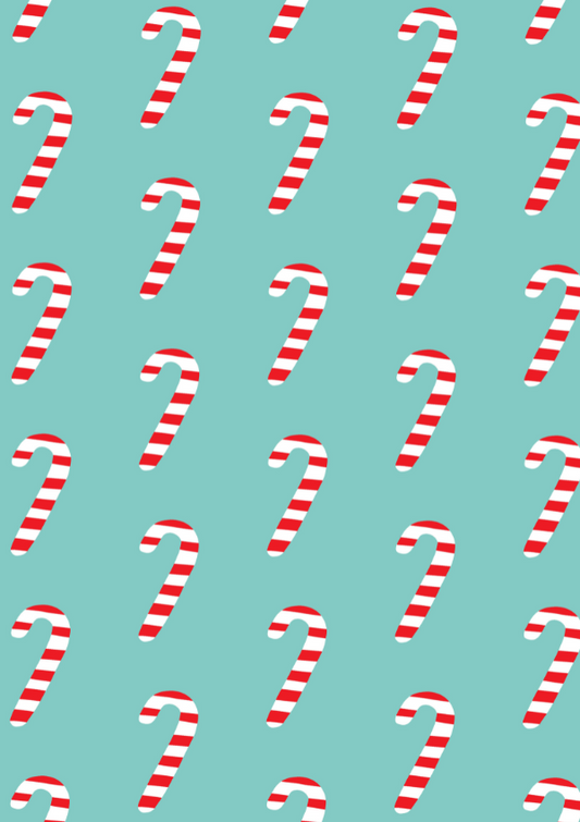 Candy Cane Lane Towel